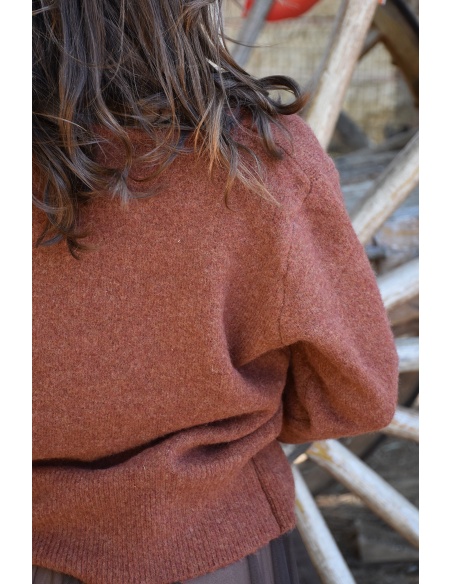 Pull Maille Rouille LOUISE
