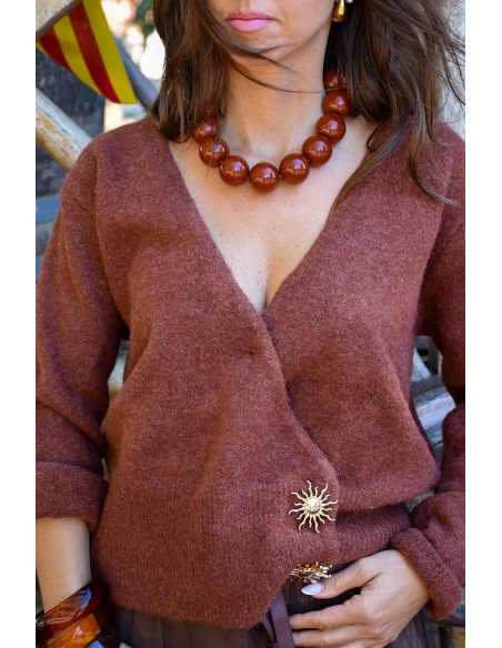 Collier Perle Rouille MANON