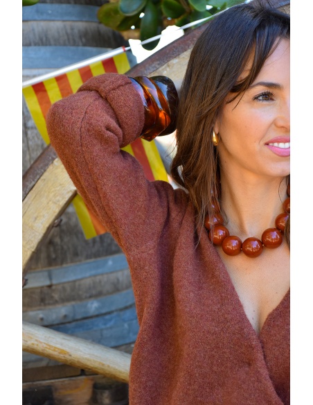 Collier Perle Rouille MANON