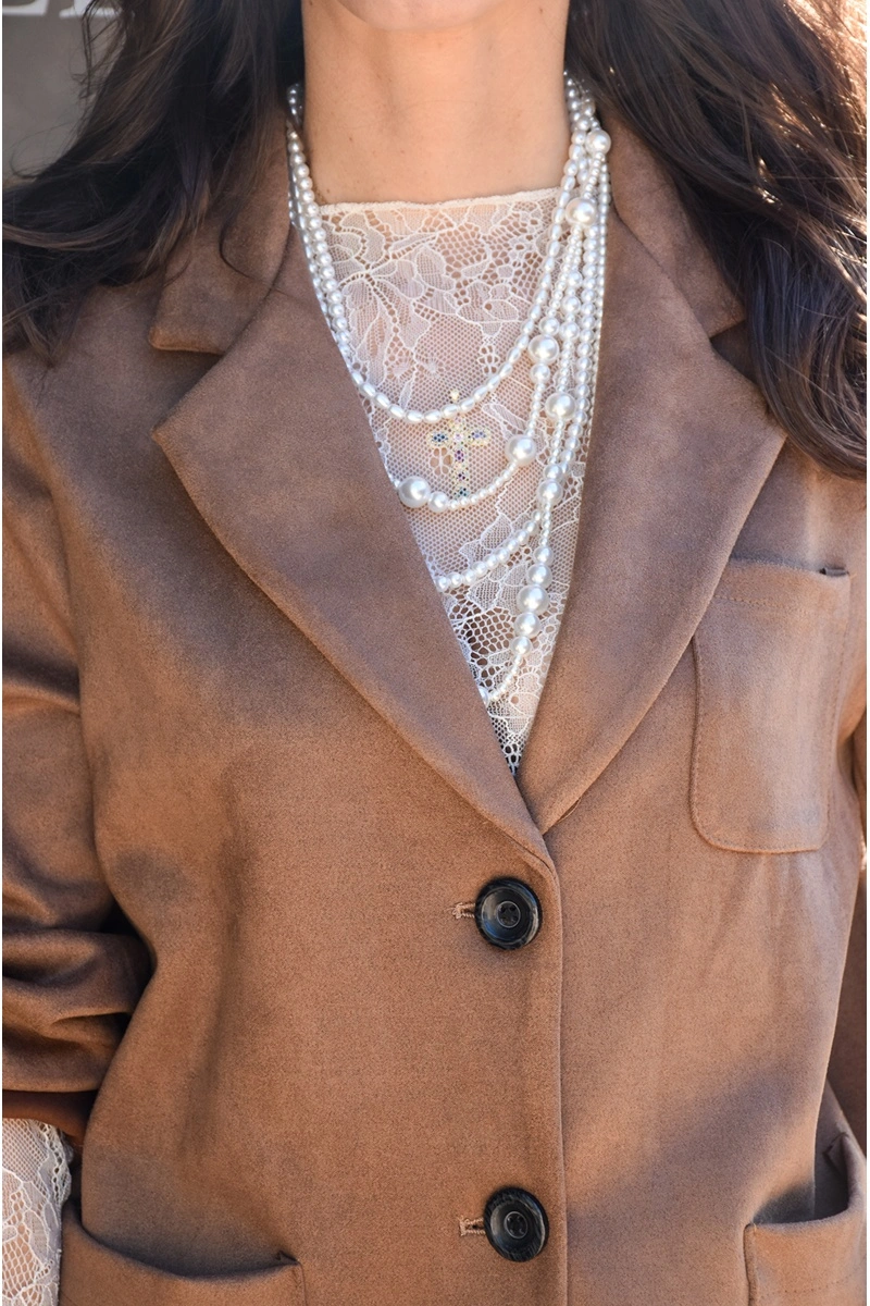 mia complementos bcn PERLE BLANC COLLIERS