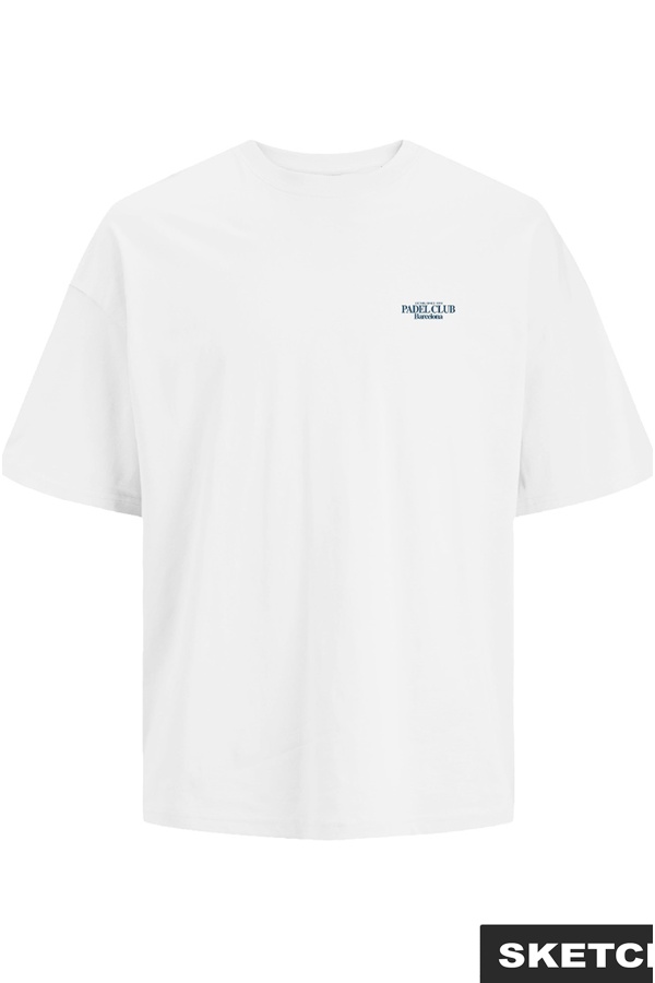 JORCPH White Padel T-Shirt Jack&Jones - 1 | TOPS