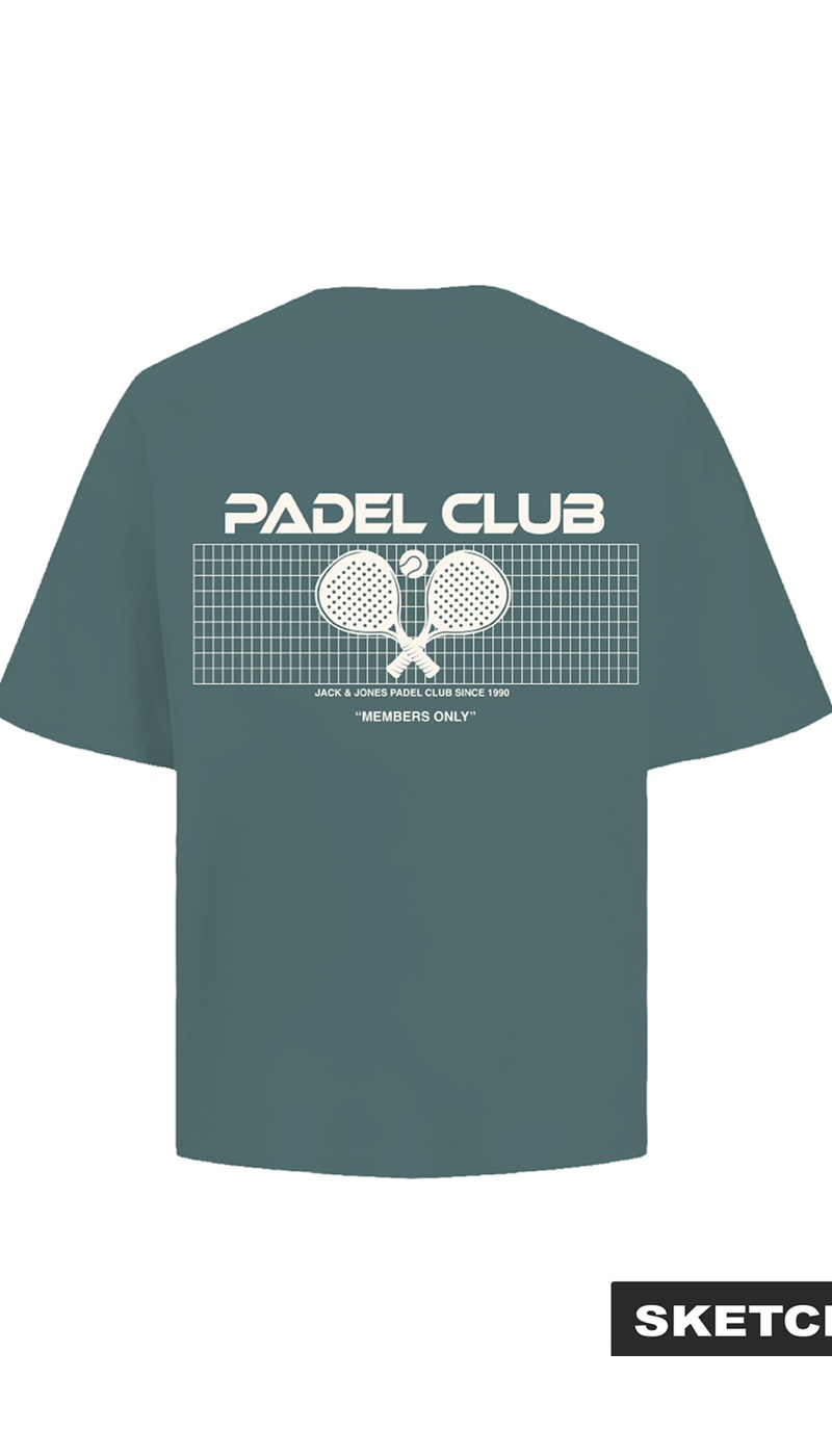 JORCPH Camiseta de Padel Turquesa Jack & Jones - 2 | TOPS