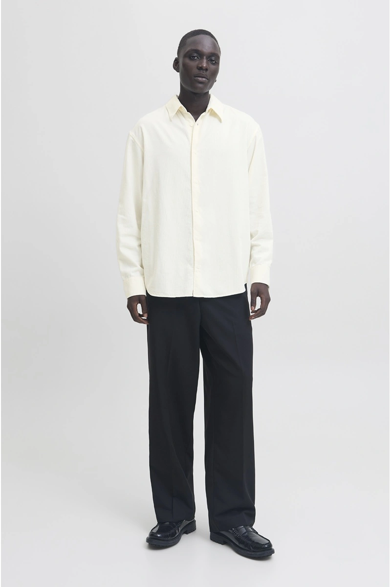 Chemise Côtelé Ecru JPRCCASCOT