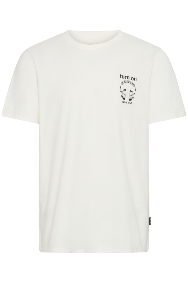 Camiseta Branca de Capacete BHKARLI BLEND - 1 | TOPS