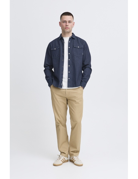 Camisa vaquera BHDARGO cruda BLEND - 1 | TOPS