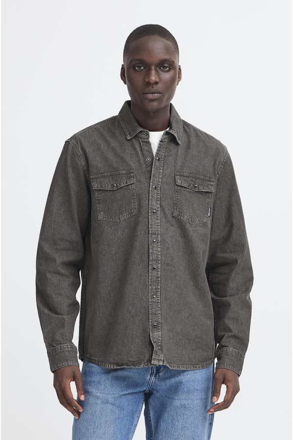 BHDARGO Graues Jeanshemd BLEND - 1 | TOPS 2