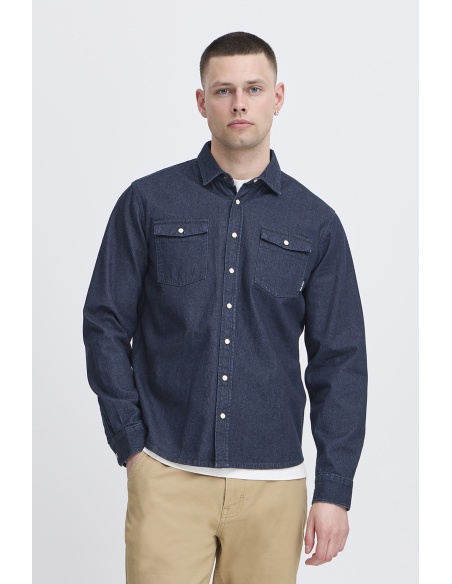 BHDARGO Raw Denim Shirt BLEND - 2 | TOPS