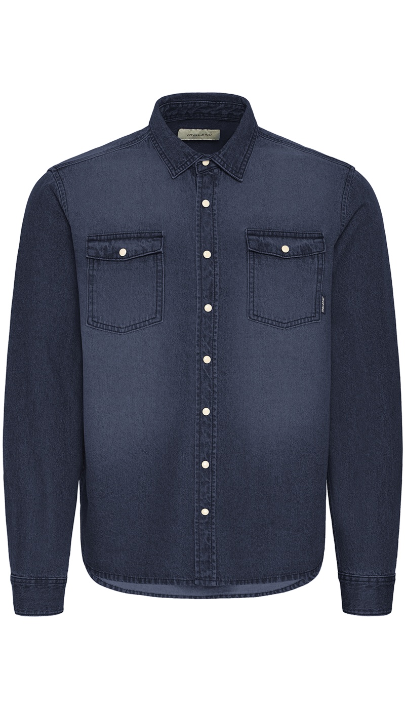 Camisa vaquera BHDARGO cruda BLEND - 6 | TOPS