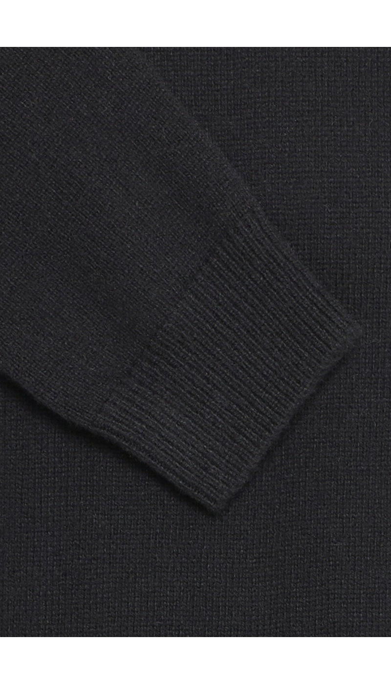 Schwarzer Rollkragenpullover BHBRANK BLEND - 5 | TOPS