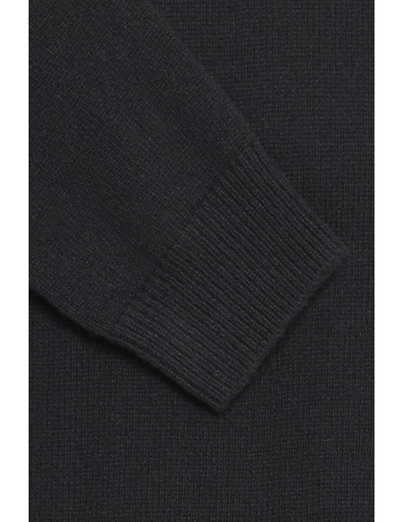 Blusa nera a collo alto BLEND - 5 | TOP