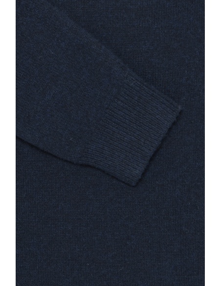 Maglione a dolcevita blu navy BHBRANK BLEND - 7 | TOP