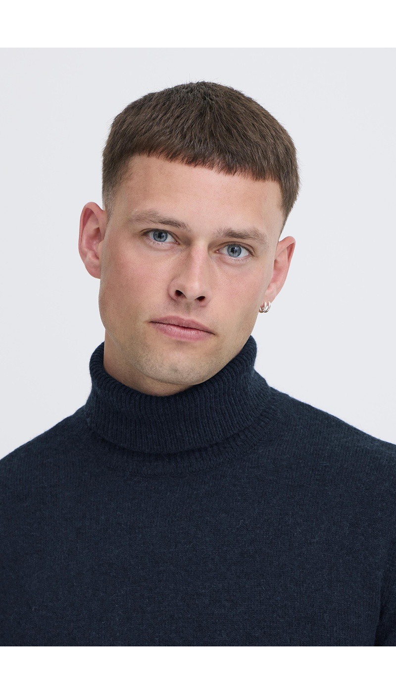 Pull Col Roule Marine BHBRANK