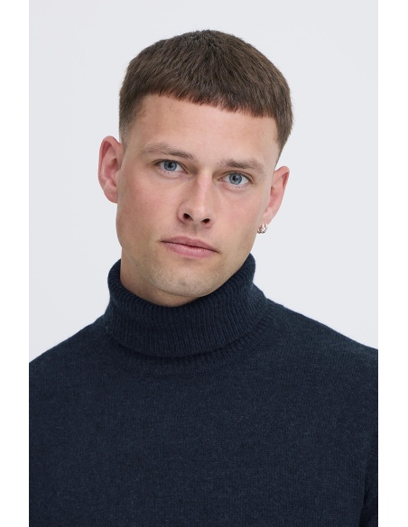 Pull Col Roule Marine BHBRANK