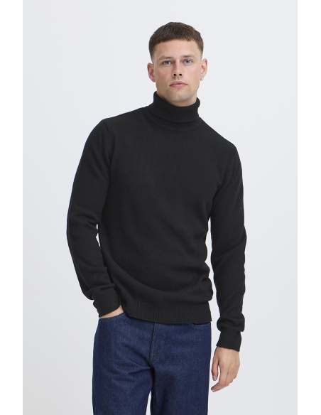 Schwarzer Rollkragenpullover BHBRANK BLEND - 2 | TOPS
