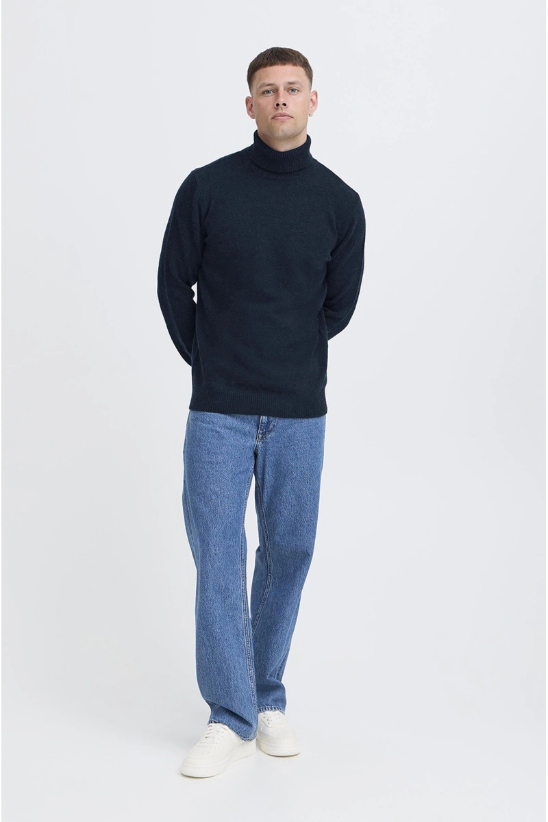 Pull Col Roule Marine BHBRANK