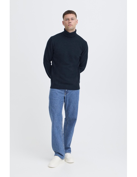 Pull Col Roule Marine BHBRANK