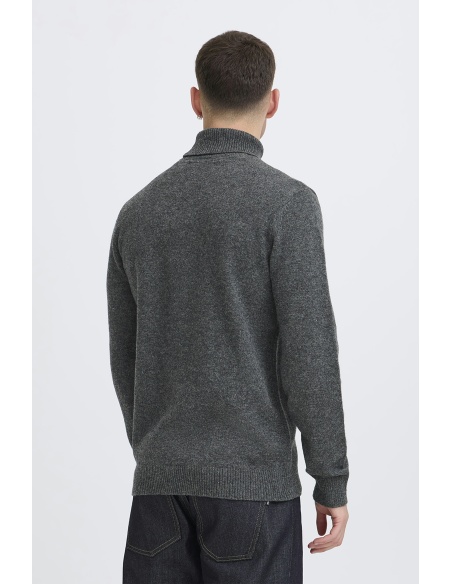 Jersey de cuello alto gris BHBRANK BLEND - 4 | TOPS
