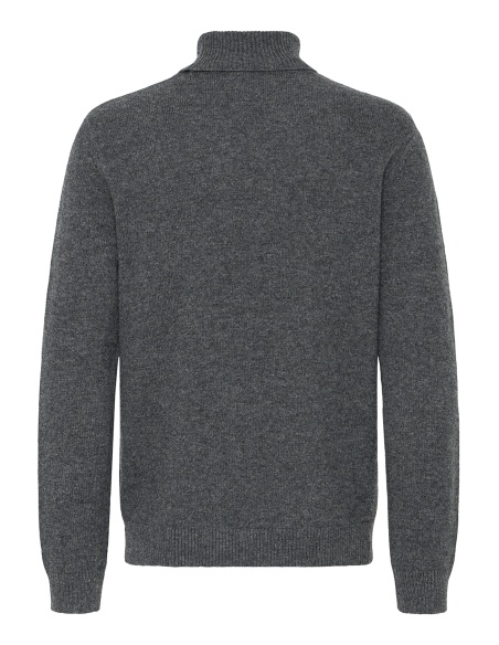 Jersey de cuello alto gris BHBRANK BLEND - 7 | TOPS