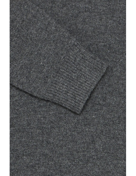 Grey Turtleneck Sweater BHBRANK BLEND - 5 | TOPS