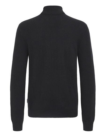 Blusa nera a collo alto BLEND - 7 | TOP