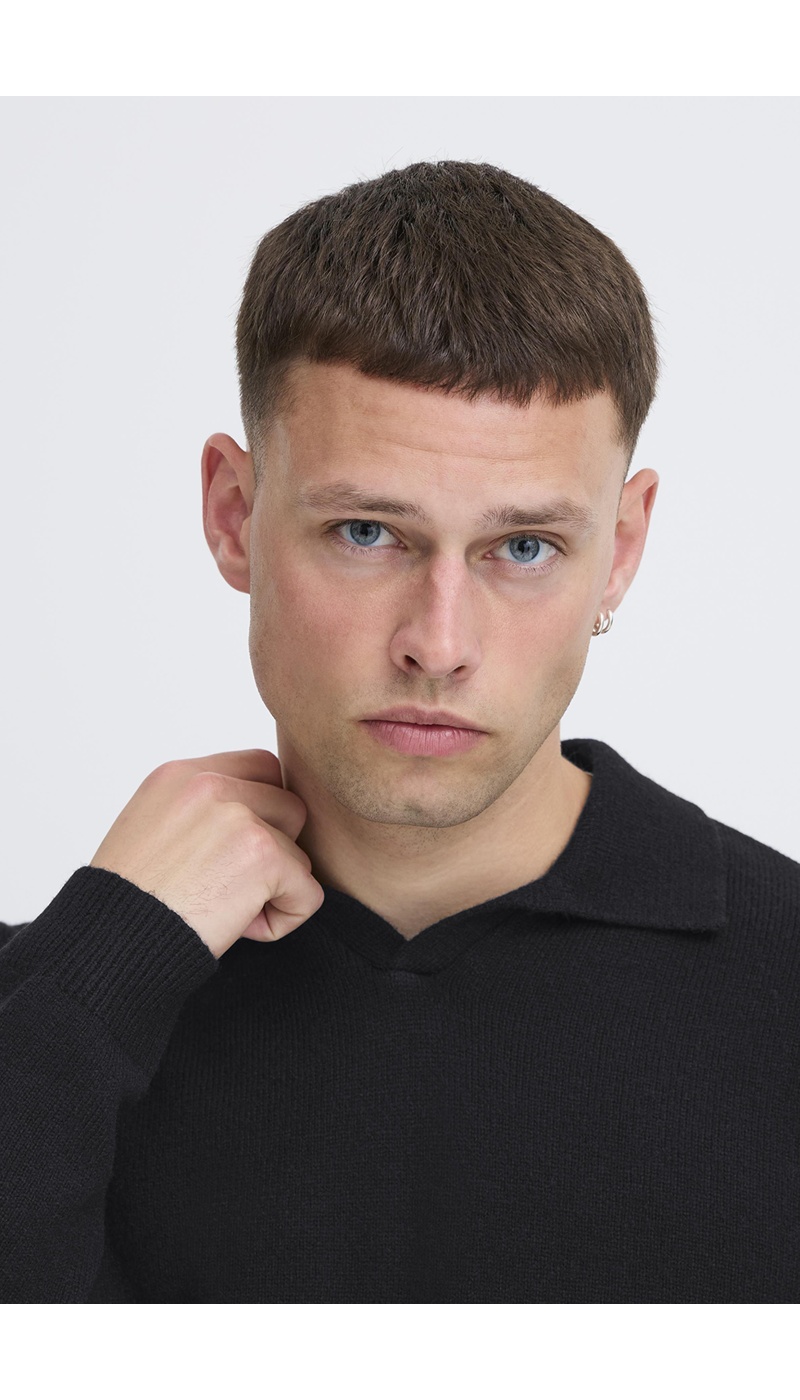 blend dk company vejle as COL NOIR PULL HOMME
