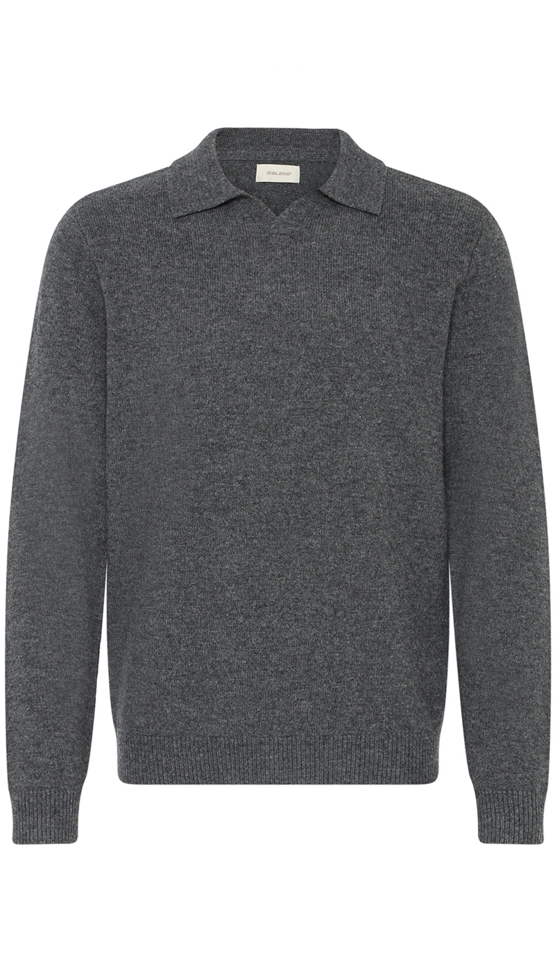 blend dk company vejle as COL GRIS PULL HOMME