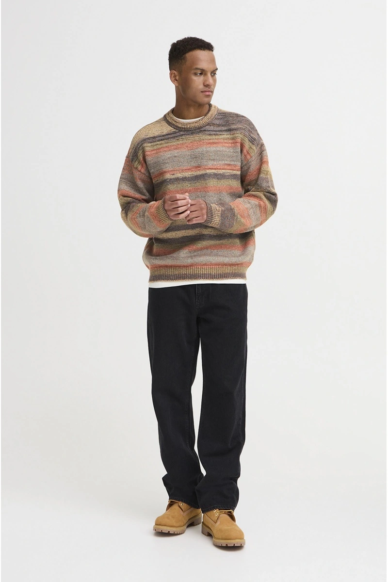 Pull Rayure Multicolore BHBIRGER