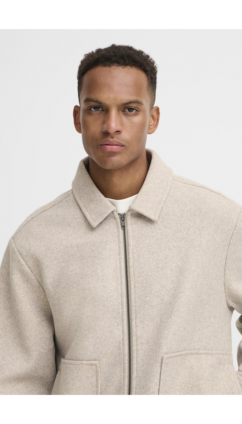 BHFENIX Beige Jacket BLEND - 4 | MEN