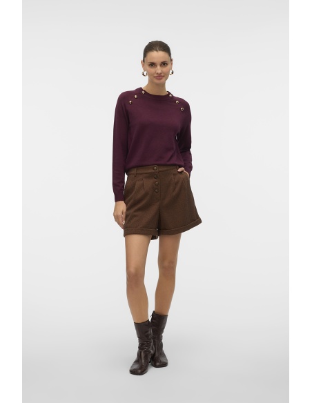 VERO MODA CHOCOL ATTORT SHORTS