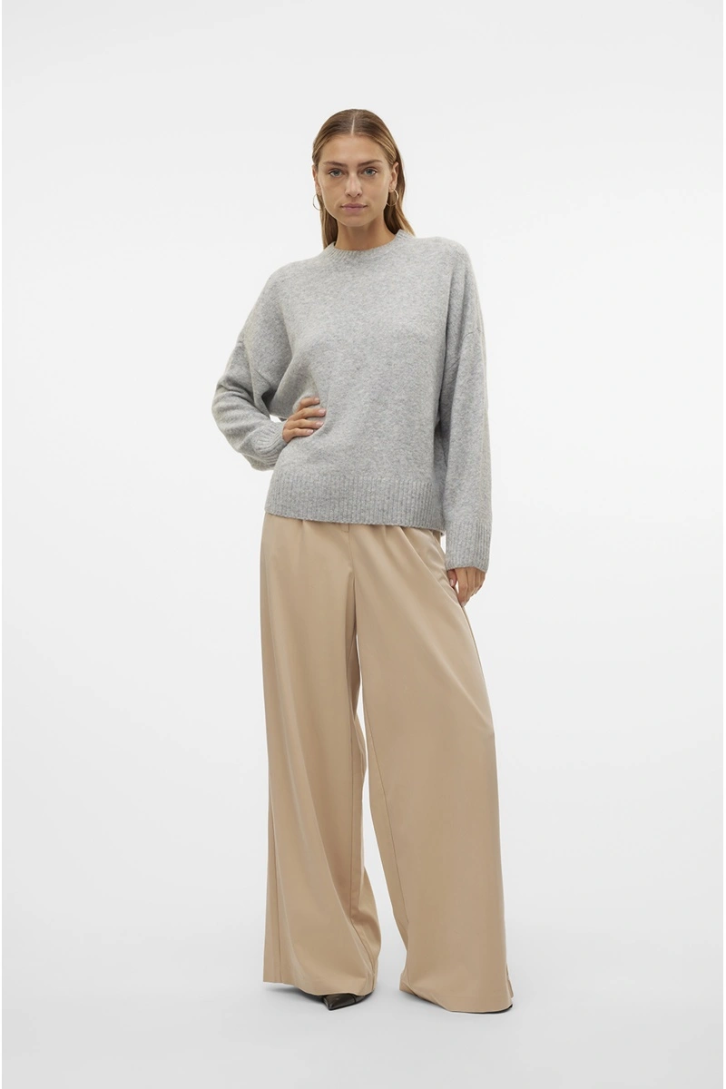 VERO MODA LIGHT GREY PULLS