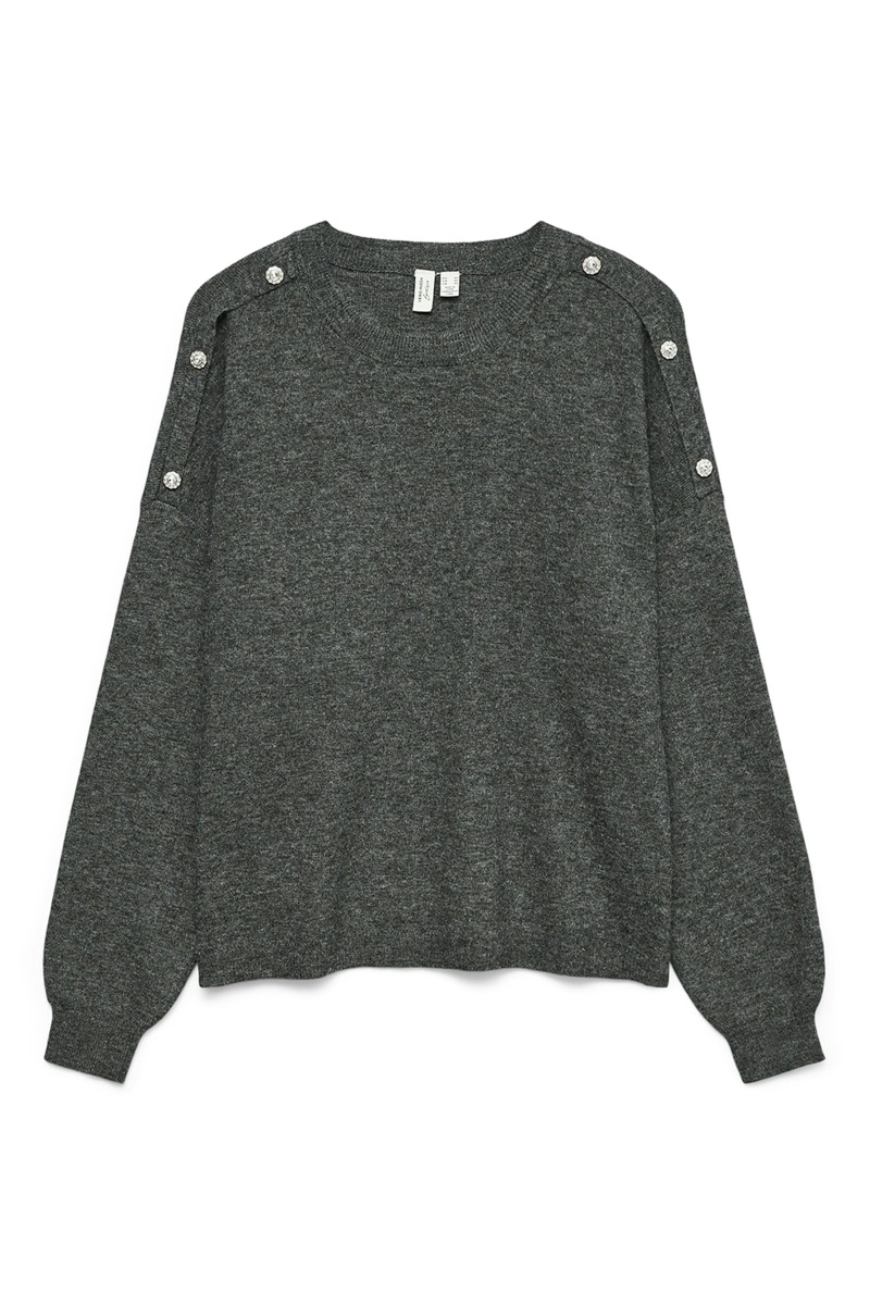 VERO MODA DARK GREY PULLS