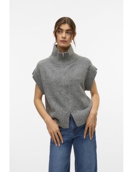 Pull Sans Manches Gris VMBANG