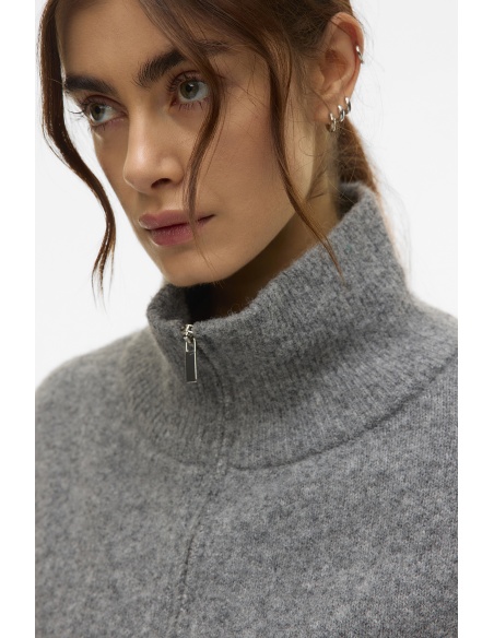 Pull Sans Manches Gris VMBANG