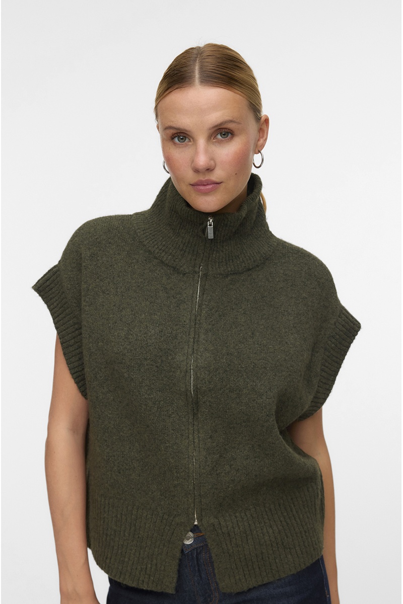 Pull Sans Manches Kaki VMBANG 2