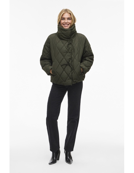 Doudoune Matelasse Kaki VIBUMBLE