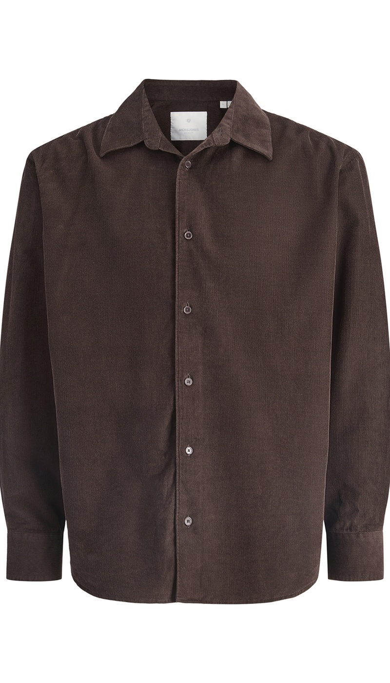 Camisa marrón acanalada JPRCCASCOT Jack&Jones - 7 | TOPS