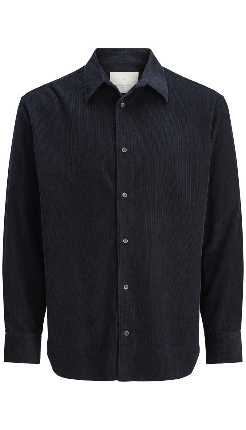 Navy Ribbed Shirt JPRCCASCOT Jack&Jones - 7 | TOPS