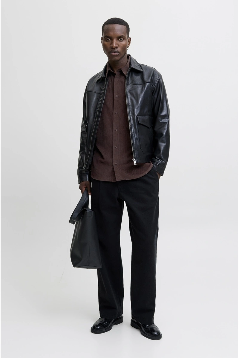 Chemise Côtelé Marron JPRCCASCOT