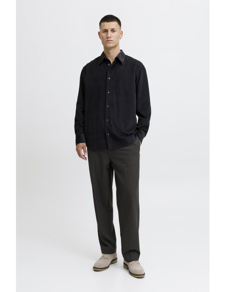 Navy Ribbed Shirt JPRCCASCOT Jack&Jones - 1 | TOPS