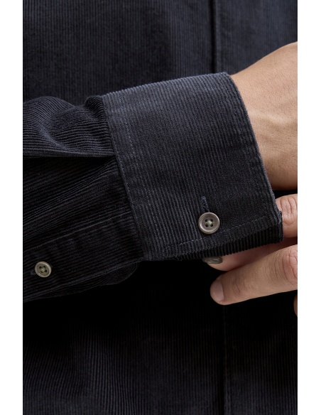 Navy Ribbed Shirt JPRCCASCOT Jack&Jones - 6 | TOPS