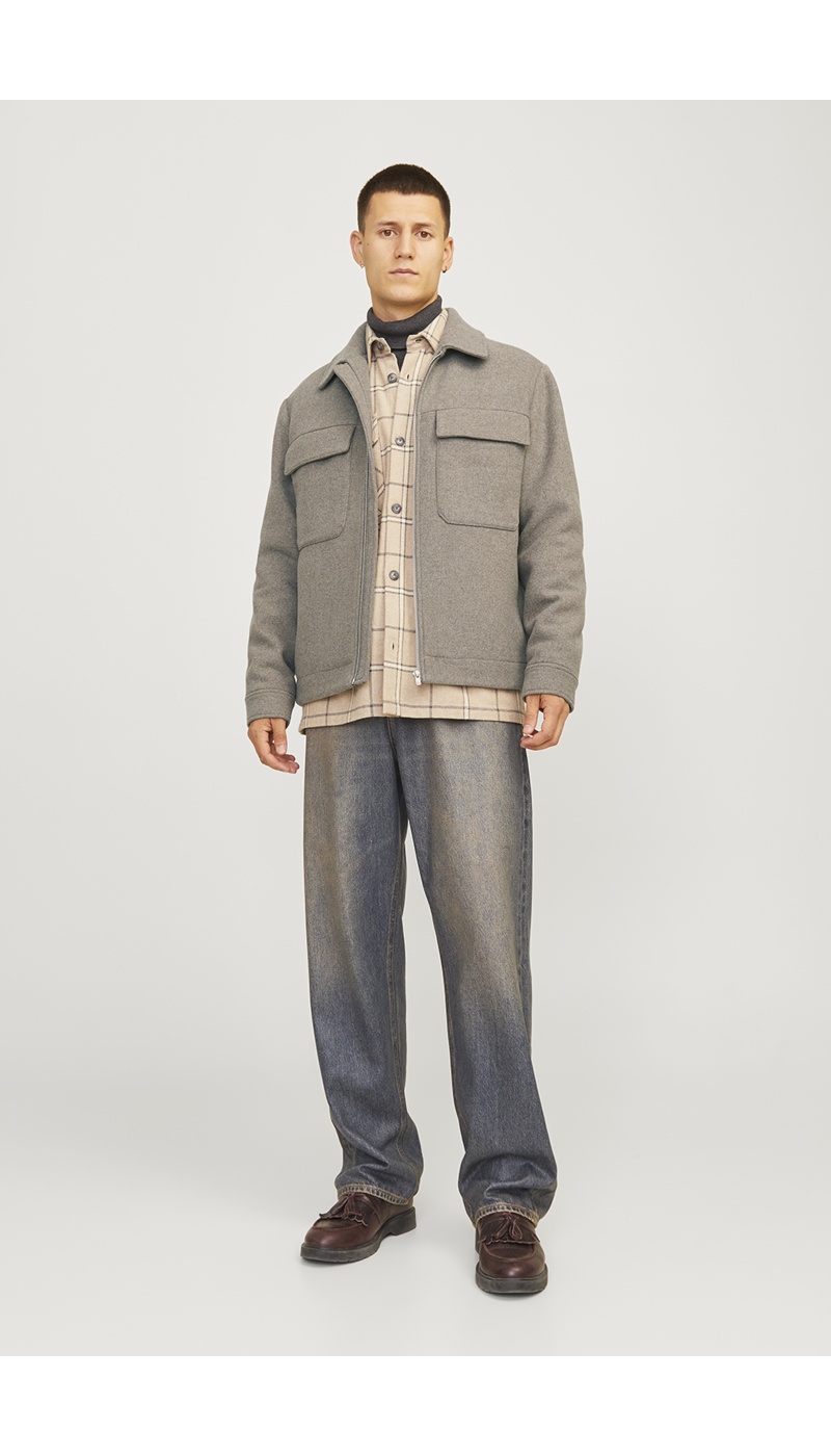 Taupe-Jacke JPRCCRUSSEL Jack&Jones - 1 | MÄNNER