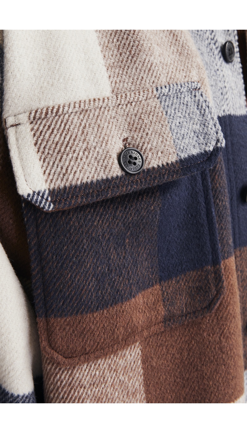 JACKandJONES NAVY BLAZER CHEMISES ML