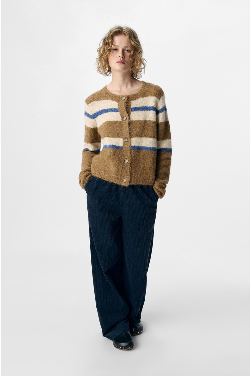 Gilet Bleu Camel OBJGALIA 2