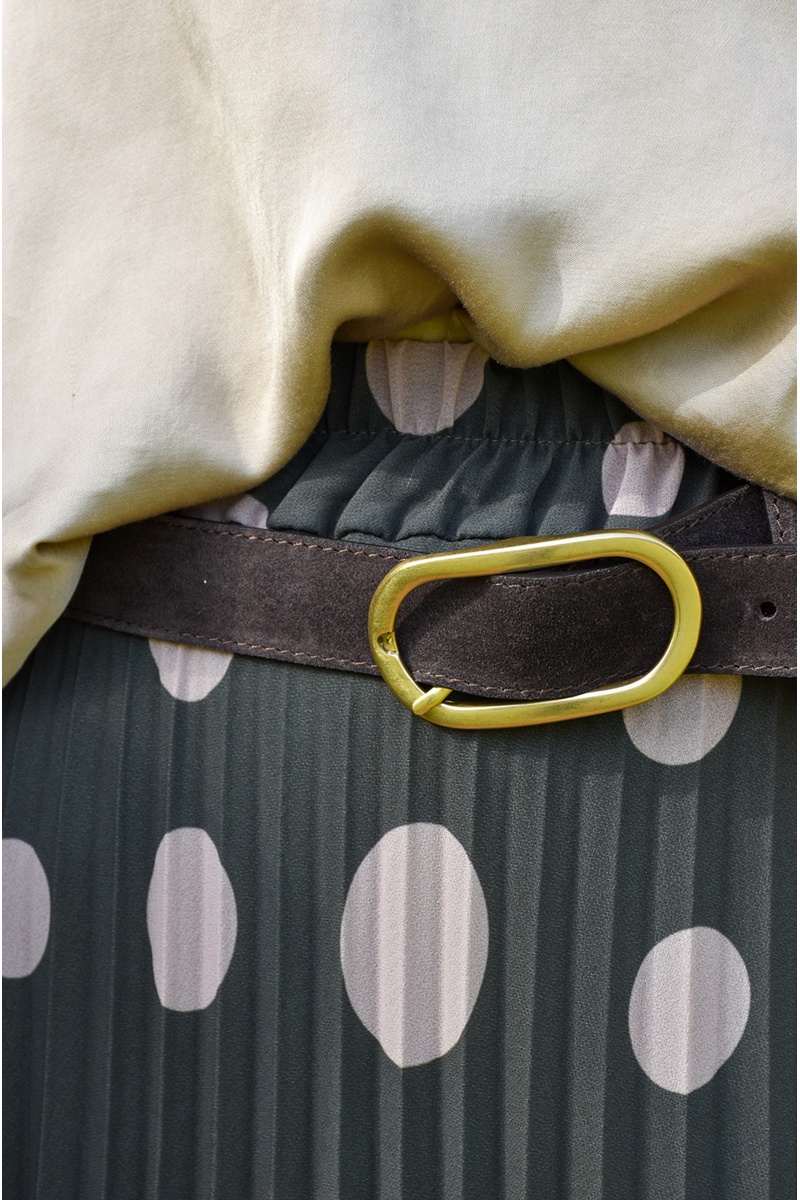 Ceinture Daim Chocolat DIANDRA 2