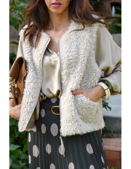 DE FIL EN AIGUILLE  ECRU VESTES FEMME