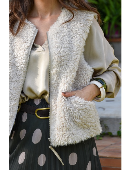 DE FIL EN AIGUILLE  ECRU VESTES FEMME