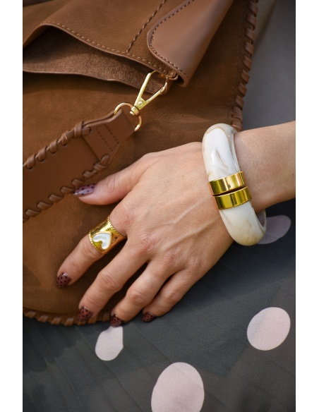 Bague Cœur Nacré NAOS