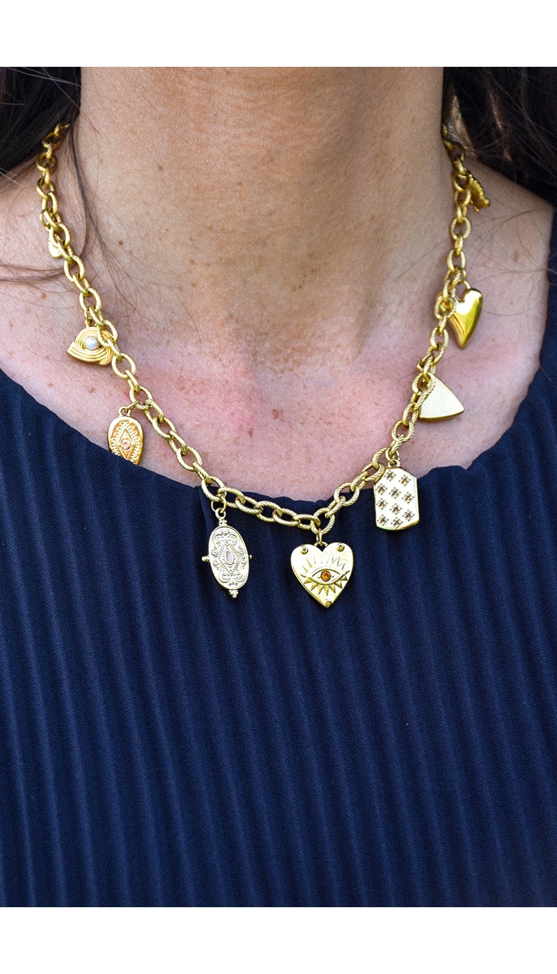 Collier Pampilles Doré ROXANNE