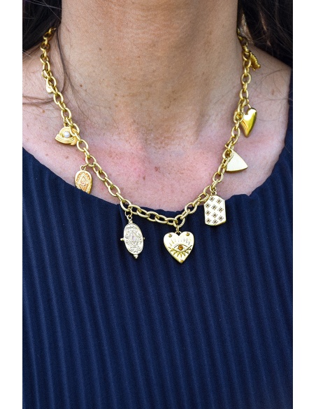 Collier Pampilles Doré ROXANNE