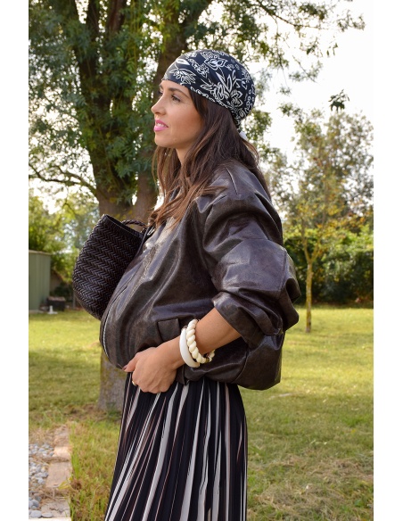 Veste Vernis Marron CATHY